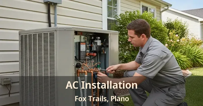 AC Installation Fox Trails, Plano - TX AC Installation Fox Trails, Plano - TX