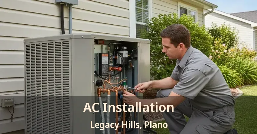 AC Installation Legacy Hills, Plano - TX