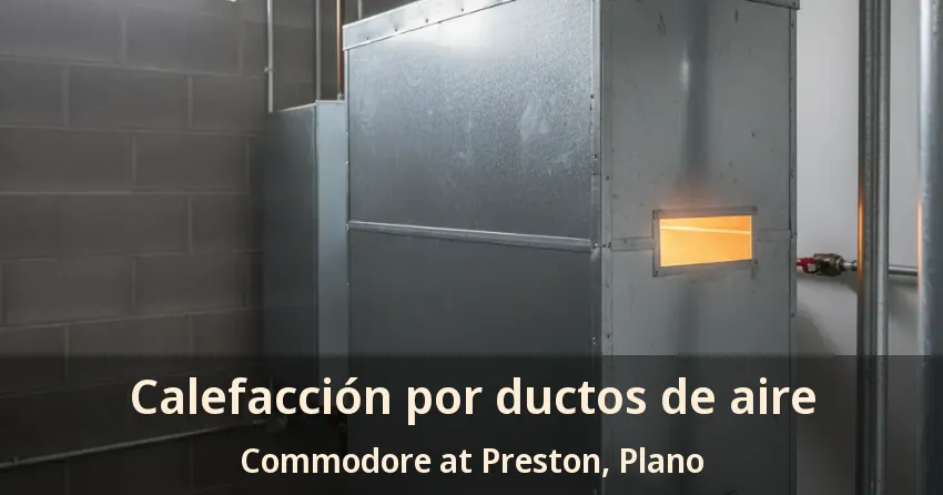 Calefacción por ductos de aire Commodore at Preston, Plano - TX Calefacción por ductos de aire Commodore at Preston, Plano - TX
