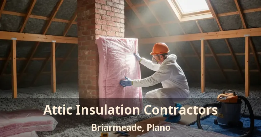 Attic Insulation Contractors Briarmeade, Plano - TX