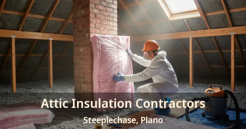 Attic Insulation Contractors Steeplechase, Plano - TX Attic Insulation Contractors Steeplechase, Plano - TX