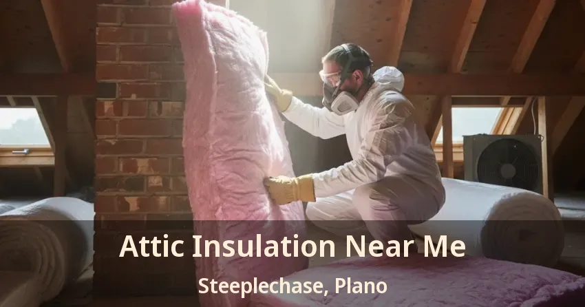 Attic Insulation Near Me Steeplechase, Plano - TX