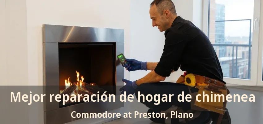 Mejor reparación de hogar de chimenea Commodore at Preston, Plano - TX