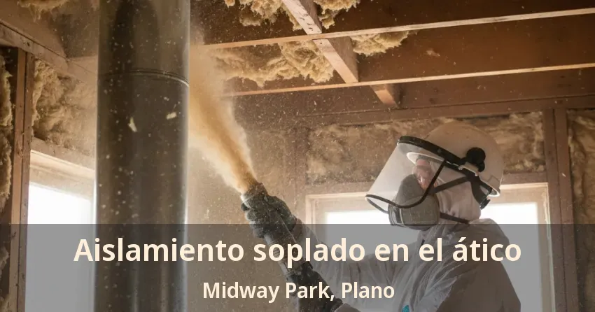 Aislamiento soplado en el ático Midway Park, Plano - TX Aislamiento soplado en el ático Midway Park, Plano - TX