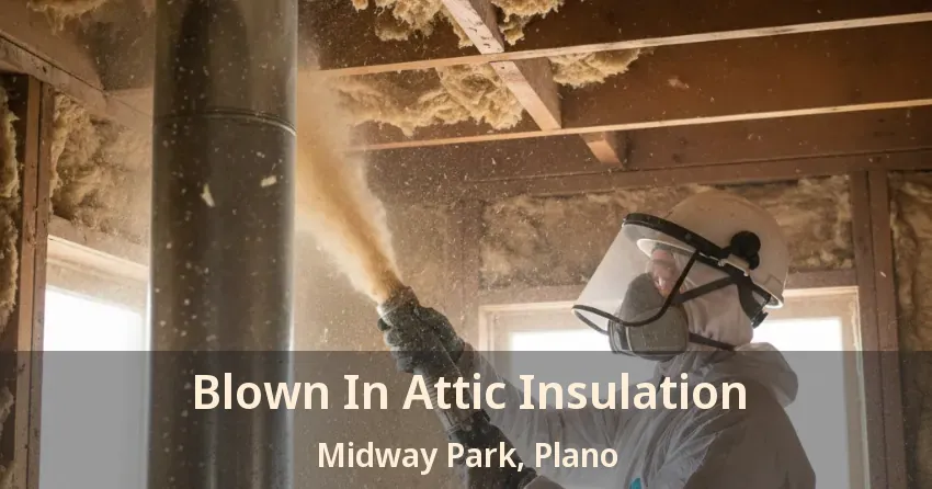 Blown In Attic Insulation Midway Park, Plano - TX Blown In Attic Insulation Midway Park, Plano - TX