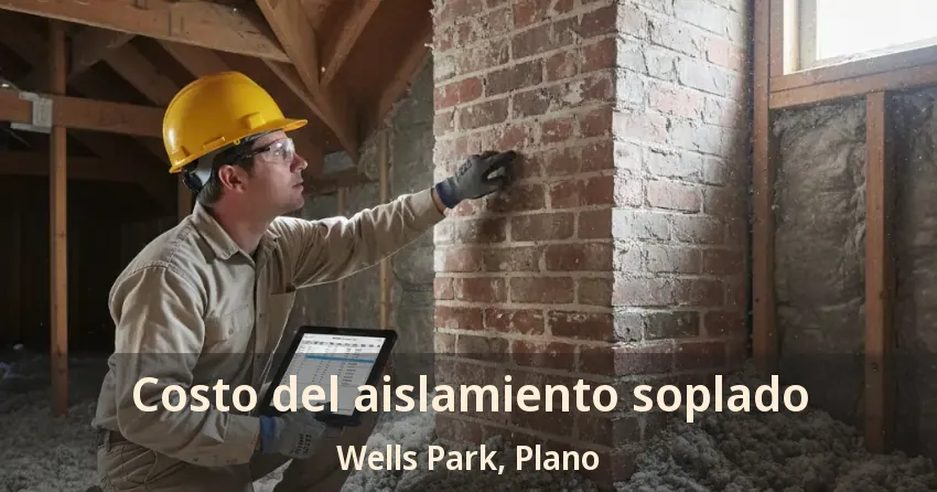Costo del aislamiento soplado Wells Park, Plano - TX Costo del aislamiento soplado Wells Park, Plano - TX