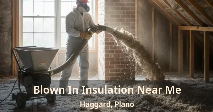 Blown In Insulation Near Me Haggard, Plano - TX Blown In Insulation Near Me Haggard, Plano - TX