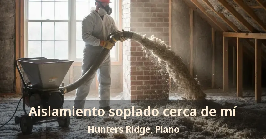 Aislamiento soplado cerca de mí Hunters Ridge, Plano - TX