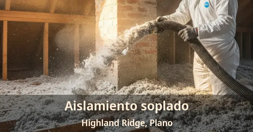 Aislamiento soplado Highland Ridge, Plano - TX Aislamiento soplado Highland Ridge, Plano - TX