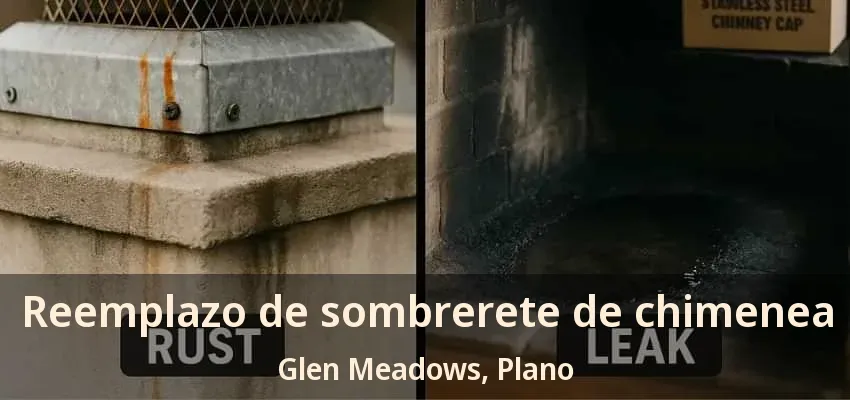 Reemplazo de sombrerete de chimenea Glen Meadows, Plano - TX Reemplazo de sombrerete de chimenea Glen Meadows, Plano - TX