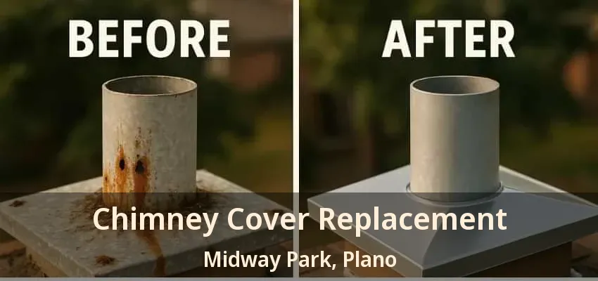 Chimney Cover Replacement Midway Park, Plano - TX Chimney Cover Replacement Midway Park, Plano - TX