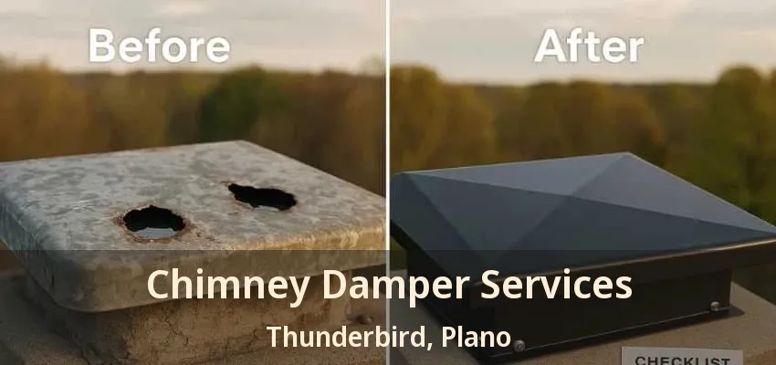 Chimney Damper Services Thunderbird, Plano - TX Chimney Damper Services Thunderbird, Plano - TX