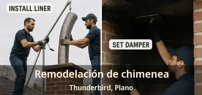 Remodelación de chimenea Thunderbird, Plano - TX Remodelación de chimenea Thunderbird, Plano - TX