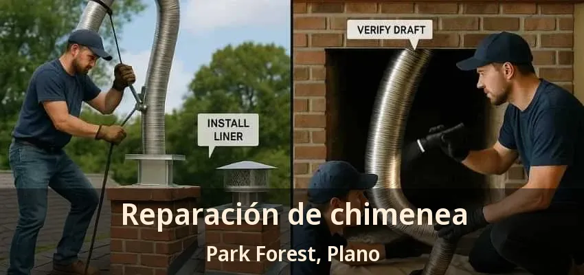 Reparación de chimenea Park Forest, Plano - TX