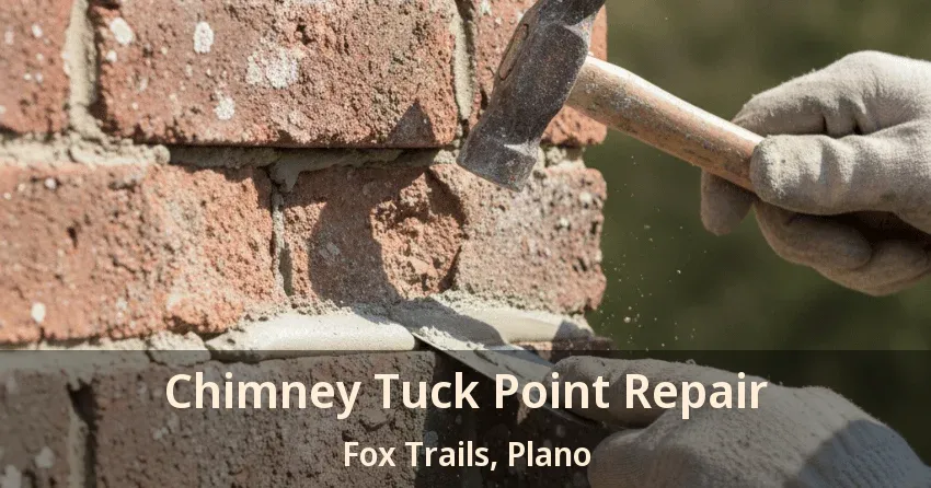 Chimney Tuck Point Repair Fox Trails, Plano - TX