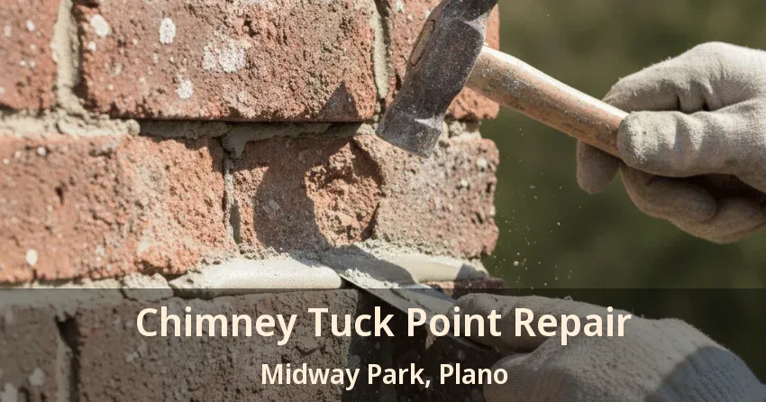 Chimney Tuck Point Repair Midway Park, Plano - TX