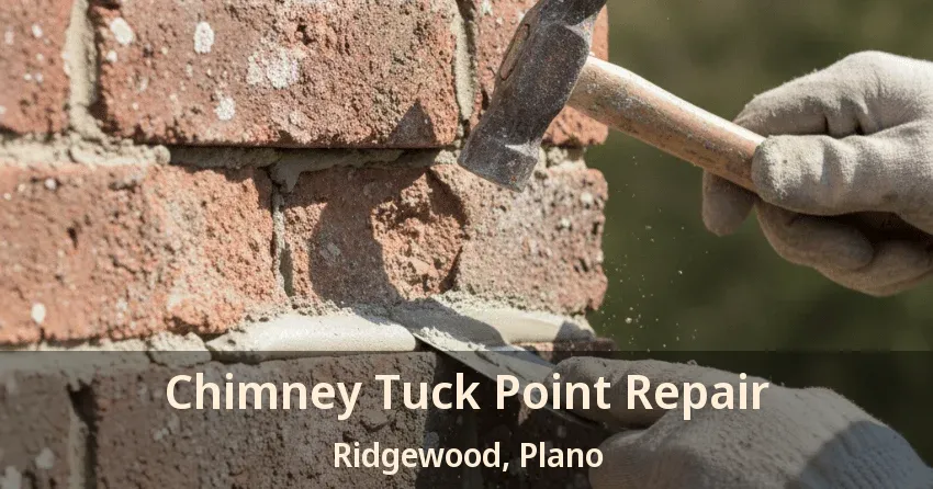 Chimney Tuck Point Repair Ridgewood, Plano - TX