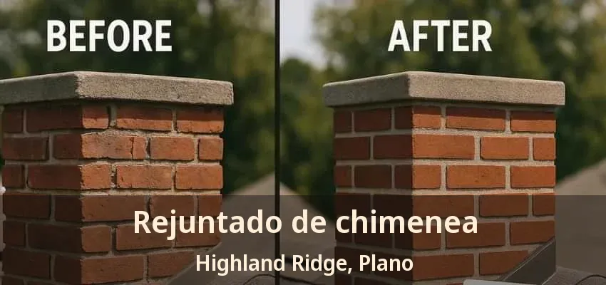 Rejuntado de chimenea Highland Ridge, Plano - TX Rejuntado de chimenea Highland Ridge, Plano - TX