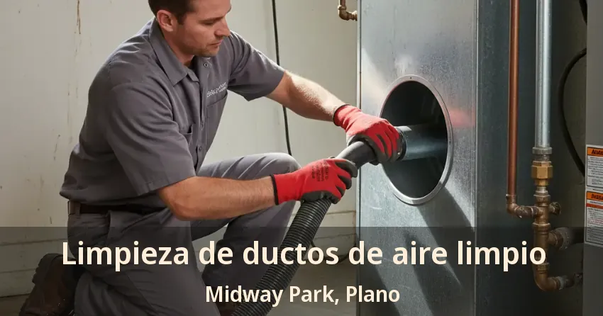 Limpieza de ductos de aire limpio Midway Park, Plano - TX Limpieza de ductos de aire limpio Midway Park, Plano - TX