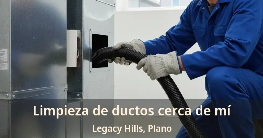 Limpieza de ductos cerca de mí Legacy Hills, Plano - TX