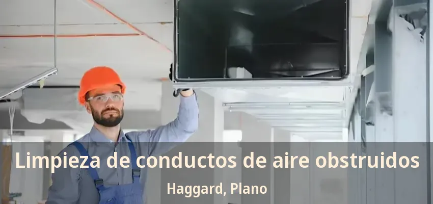 Limpieza de conductos de aire obstruidos Haggard, Plano - TX