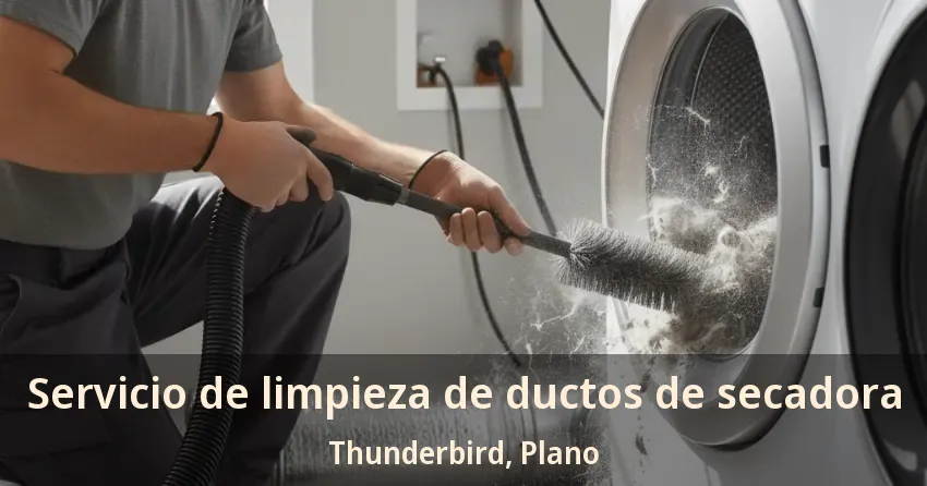Servicio de limpieza de ductos de secadora Thunderbird, Plano - TX