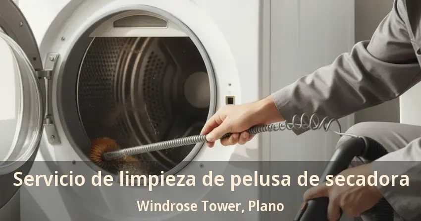 Servicio de limpieza de pelusa de secadora Windrose Tower, Plano - TX Servicio de limpieza de pelusa de secadora Windrose Tower, Plano - TX