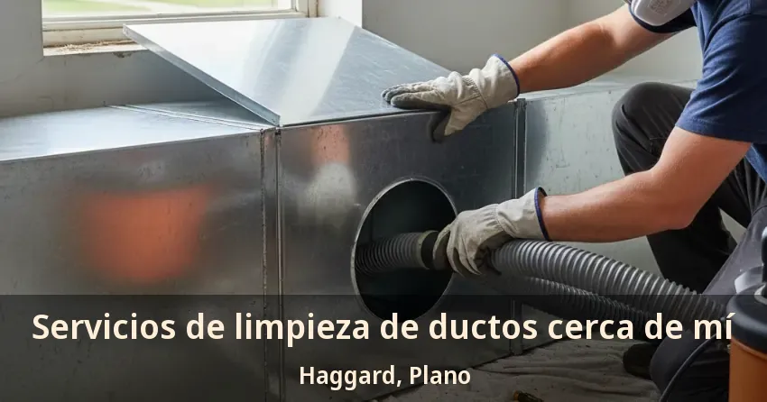 Servicios de limpieza de ductos cerca de mí Haggard, Plano - TX