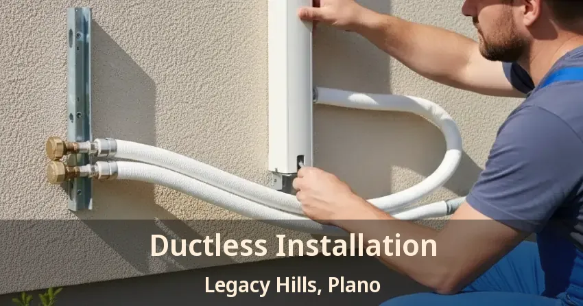 Ductless Installation Legacy Hills, Plano - TX