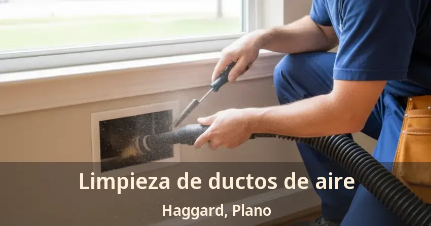 Limpieza de ductos de aire Haggard, Plano - TX