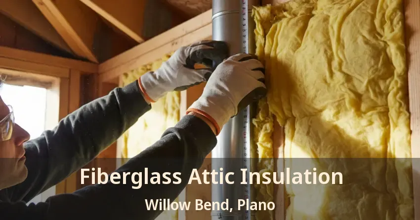 Fiberglass Attic Insulation Willow Bend, Plano - TX