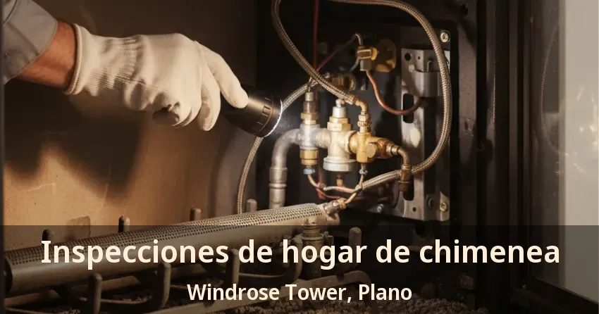 Inspecciones de hogar de chimenea Windrose Tower, Plano - TX Inspecciones de hogar de chimenea Windrose Tower, Plano - TX