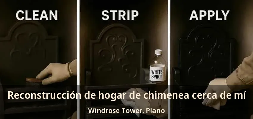 Reconstrucción de hogar de chimenea cerca de mí Windrose Tower, Plano - TX