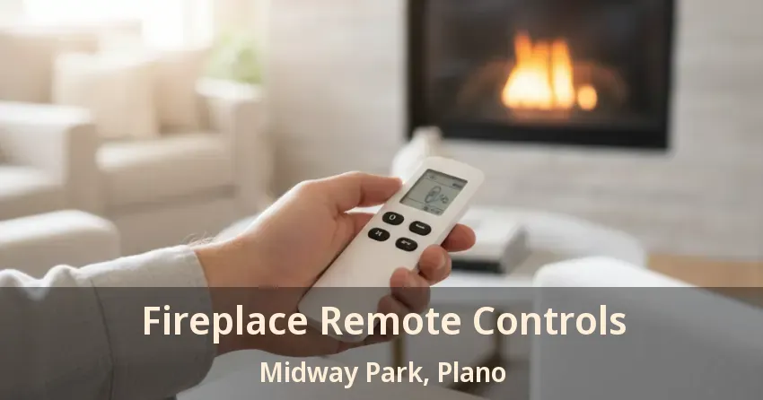Fireplace Remote Controls Midway Park, Plano - TX