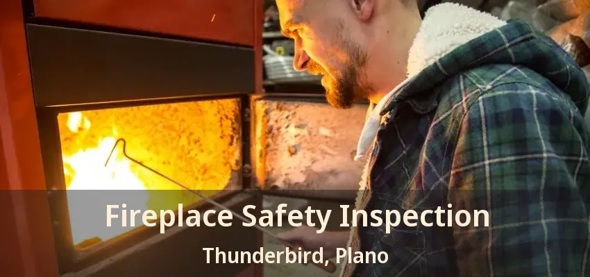 Fireplace Safety Inspection Thunderbird, Plano - TX