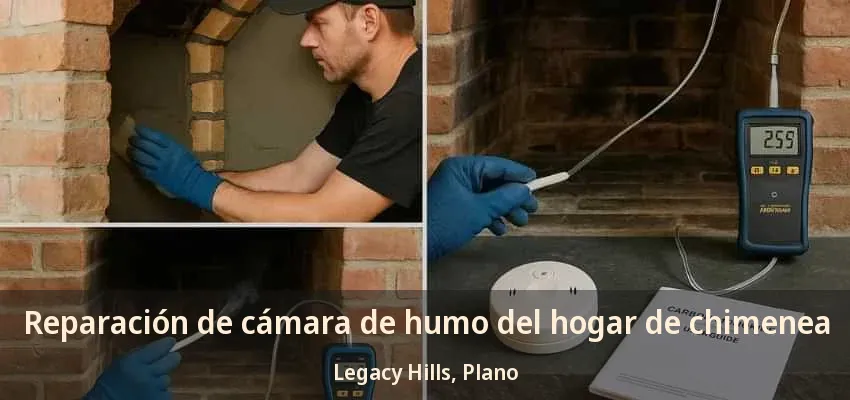 Reparación de cámara de humo del hogar de chimenea Legacy Hills, Plano - TX Reparación de cámara de humo del hogar de chimenea Legacy Hills, Plano - TX