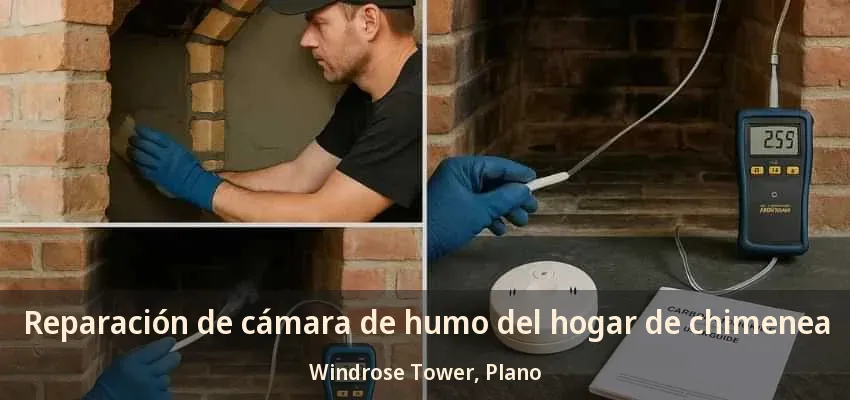 Reparación de cámara de humo del hogar de chimenea Windrose Tower, Plano - TX Reparación de cámara de humo del hogar de chimenea Windrose Tower, Plano - TX