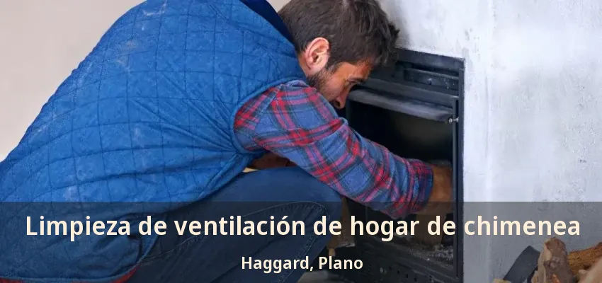 Limpieza de ventilación de hogar de chimenea Haggard, Plano - TX