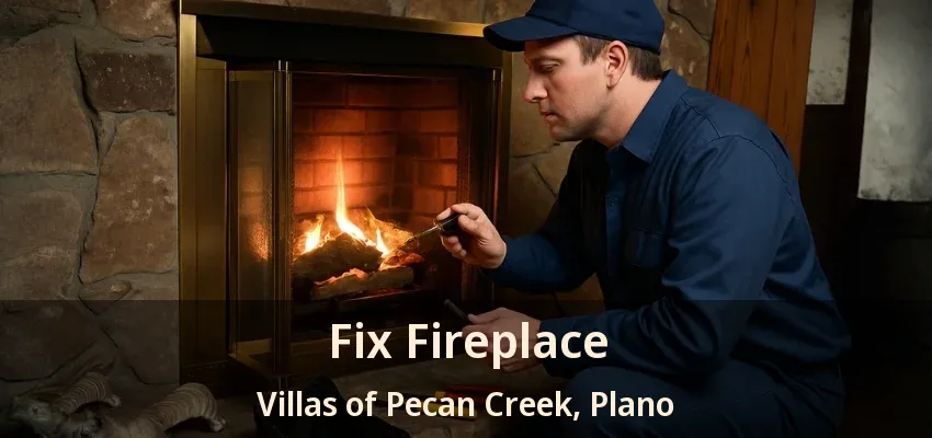 Fix Fireplace Villas of Pecan Creek, Plano - TX