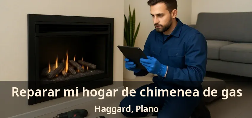 Reparar mi hogar de chimenea de gas Haggard, Plano - TX