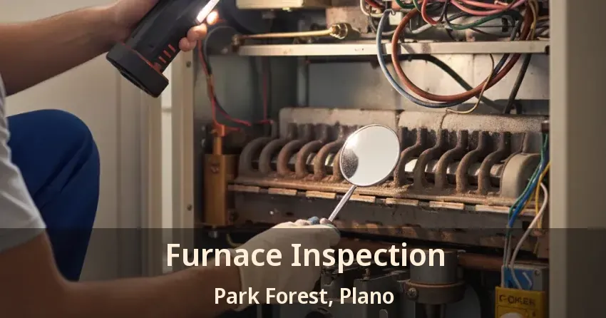 Furnace Inspection Park Forest, Plano - TX Furnace Inspection Park Forest, Plano - TX