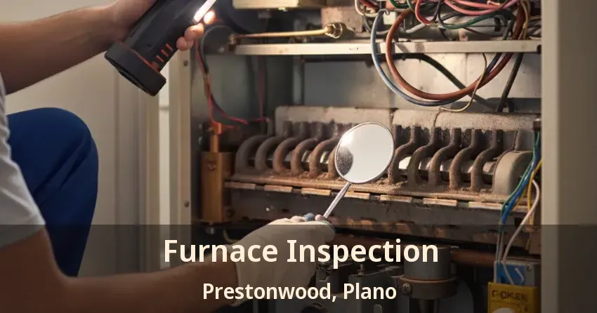 Furnace Inspection Prestonwood, Plano - TX