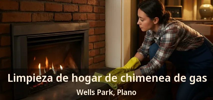 Limpieza de hogar de chimenea de gas Wells Park, Plano - TX Limpieza de hogar de chimenea de gas Wells Park, Plano - TX