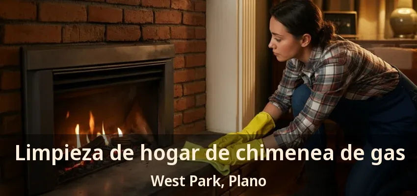 Limpieza de hogar de chimenea de gas West Park, Plano - TX Limpieza de hogar de chimenea de gas West Park, Plano - TX