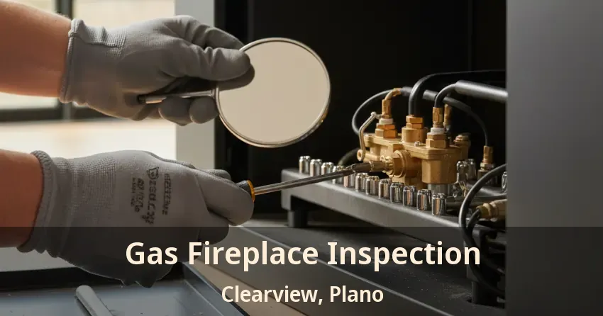 Gas Fireplace Inspection Clearview, Plano - TX Gas Fireplace Inspection Clearview, Plano - TX