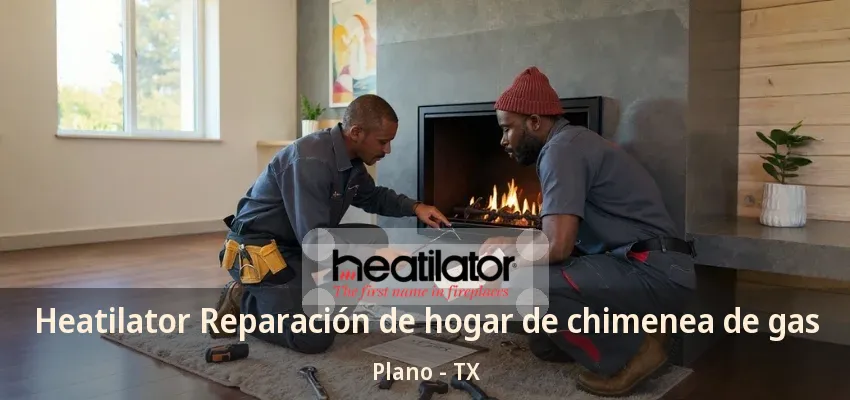 Heatilator Reparación de hogar de chimenea de gas Plano - TX