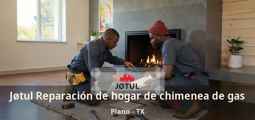 Jøtul Reparación de hogar de chimenea de gas Plano - TX