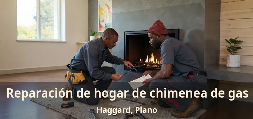 Reparación de hogar de chimenea de gas Haggard, Plano - TX