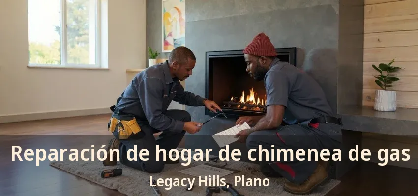 Reparación de hogar de chimenea de gas Legacy Hills, Plano - TX