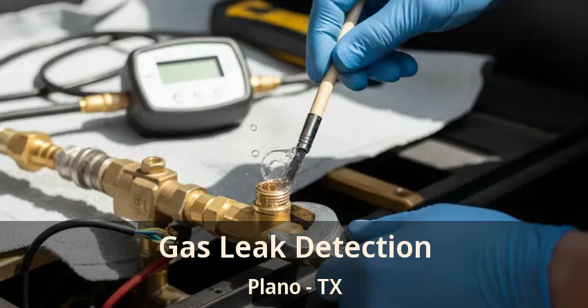 Gas Leak Detection Plano - TX